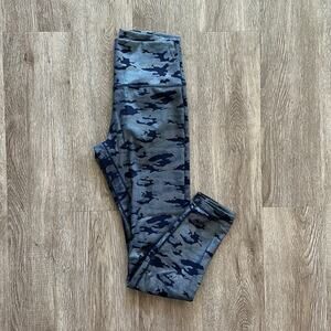 Zyia Active Silver Camo Supreme Hi-Rise Leggings Blue Size 6-8